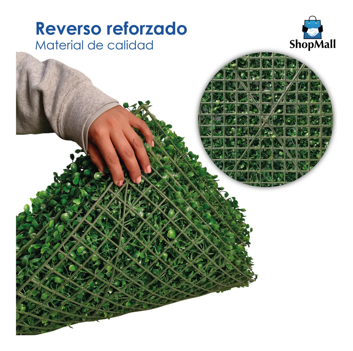 Follaje sintentico - muro verde